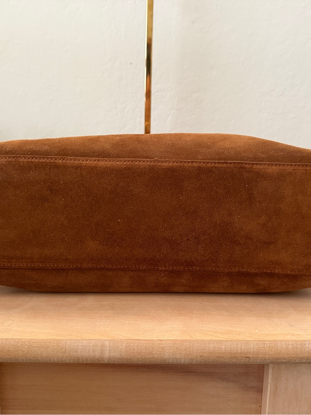 Suede Shoulder Bag - Picture 4 of 5